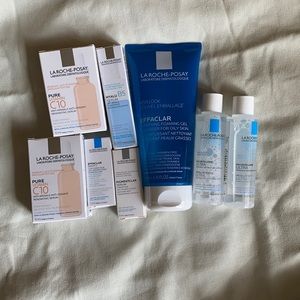 La Roche-Posay Bundle (full size cleanser+samples)